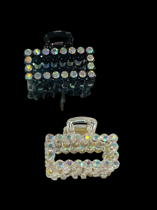 Dúo de Pinza Rectangular - Bling Bling