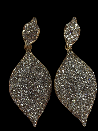 Aretes largos para fiesta - Bling Bling