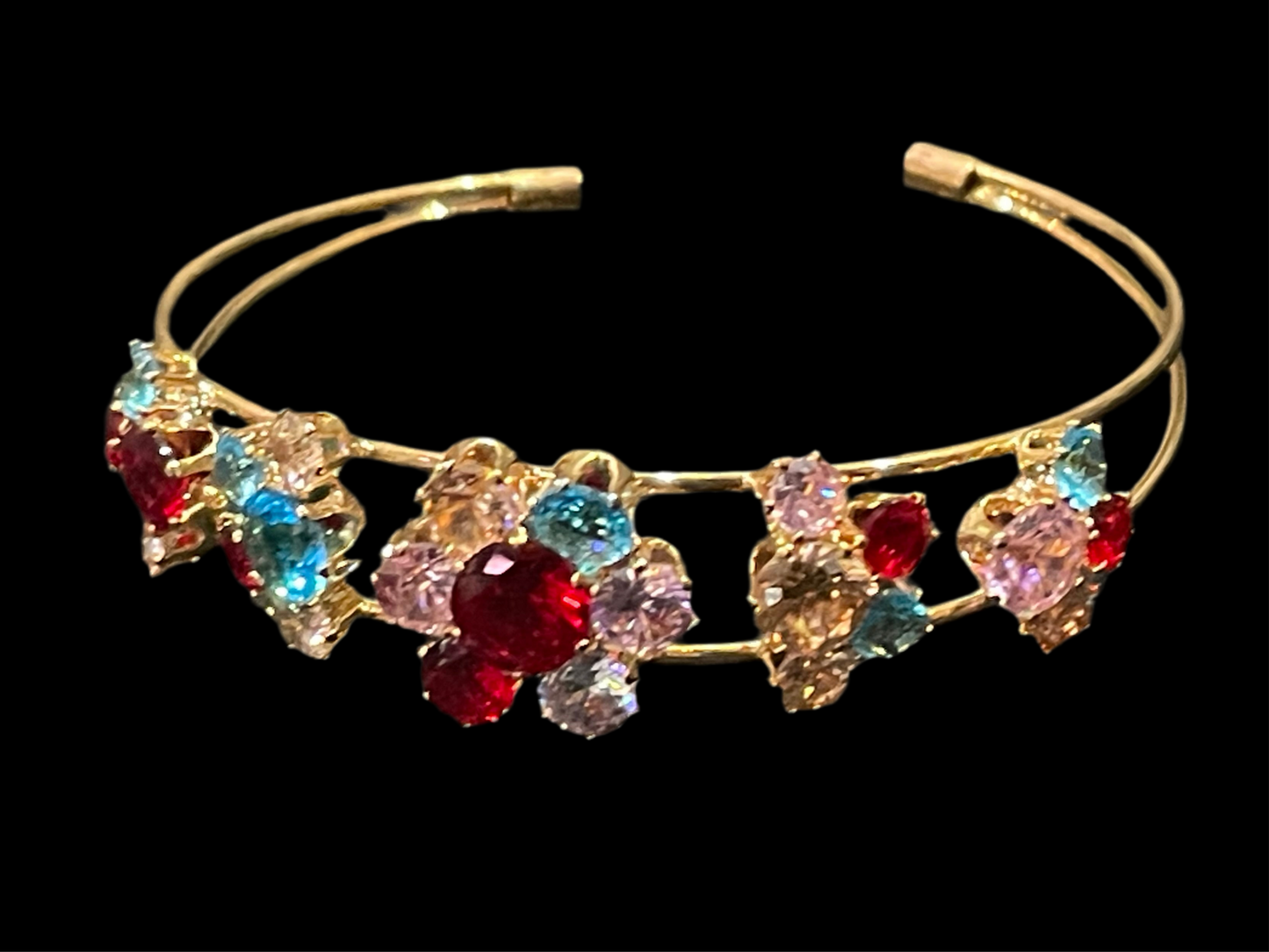Pulsera con Zirconia de Colores - Bling Bling