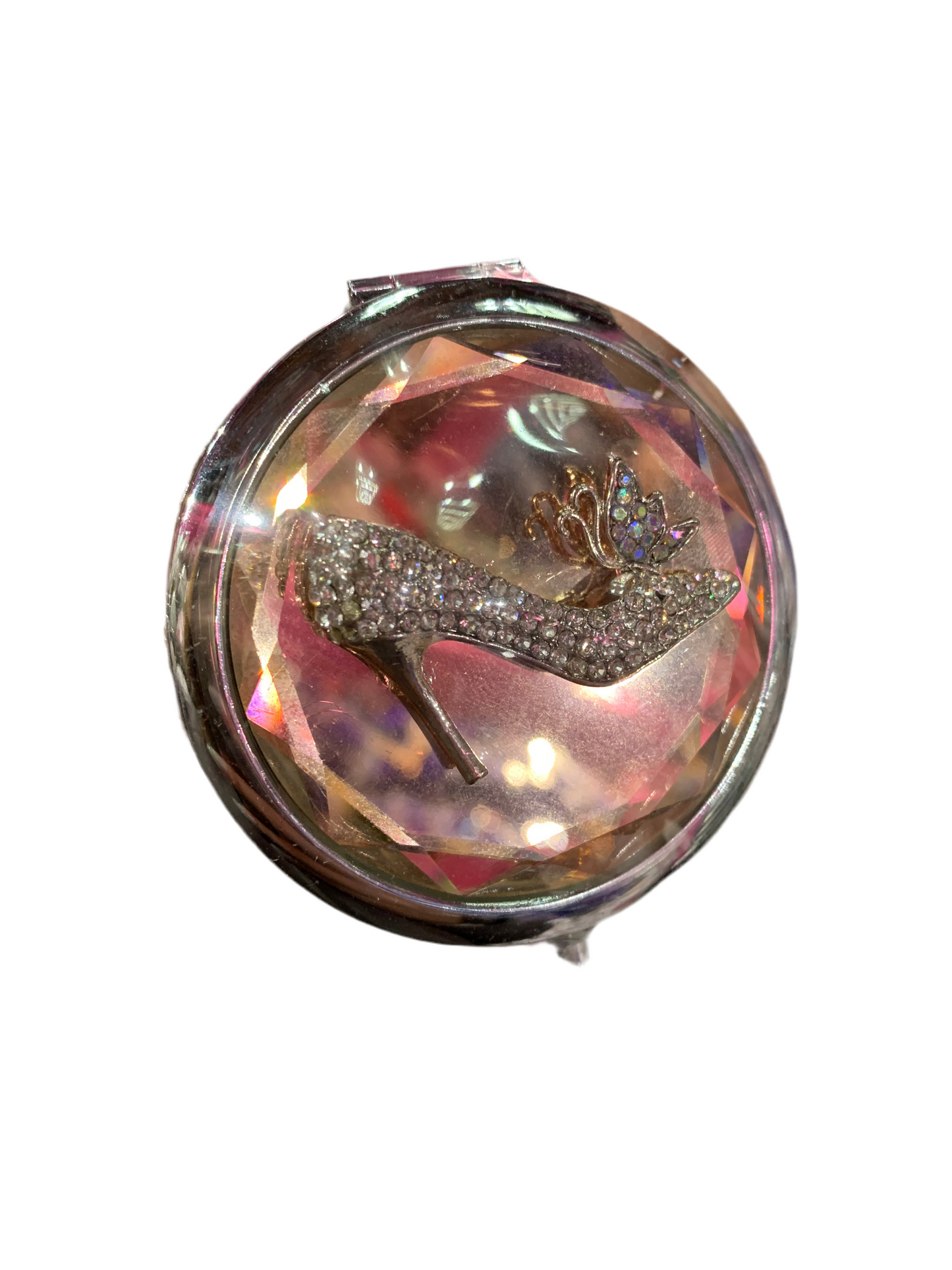 Espejo decorado de bolsillo - Bling Bling