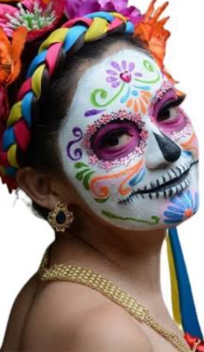 Pintura para el cuerpo colores neón - Queen Cosmétics