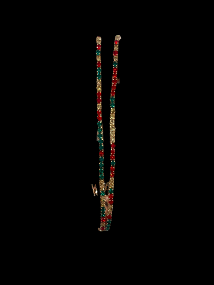 Pulsera doble tornasol