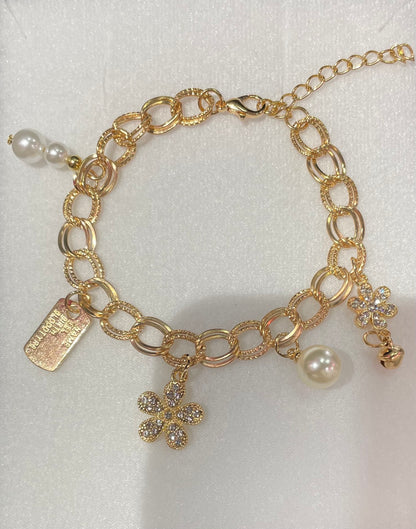 Pulsera con Dijes Colgantes - Bling Bling