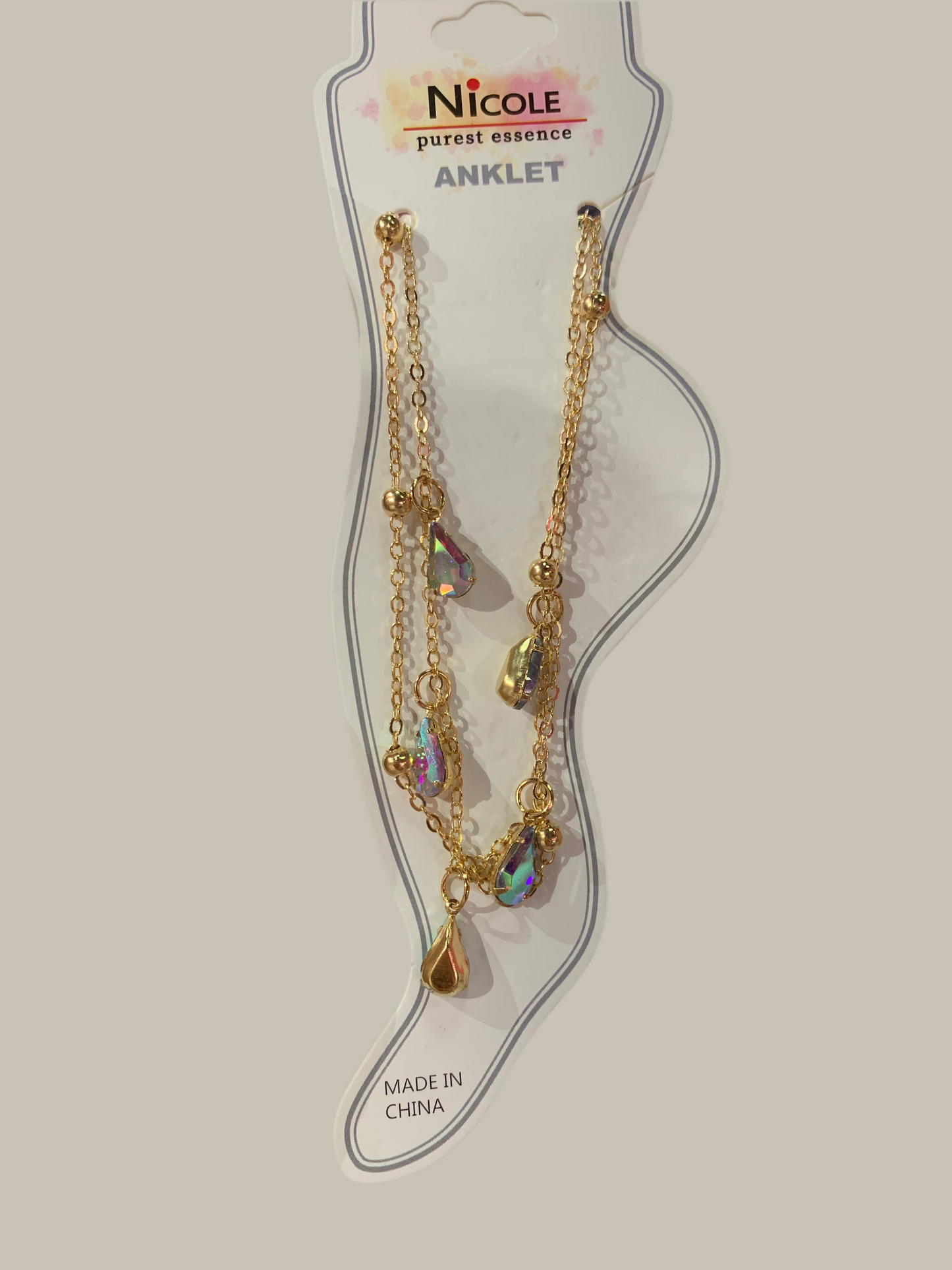 Pulsera para tobillo - bling bling