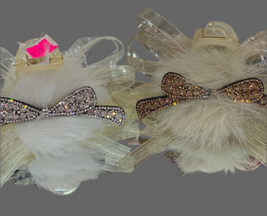 Pinza Peluche Brillante - Bling Bling