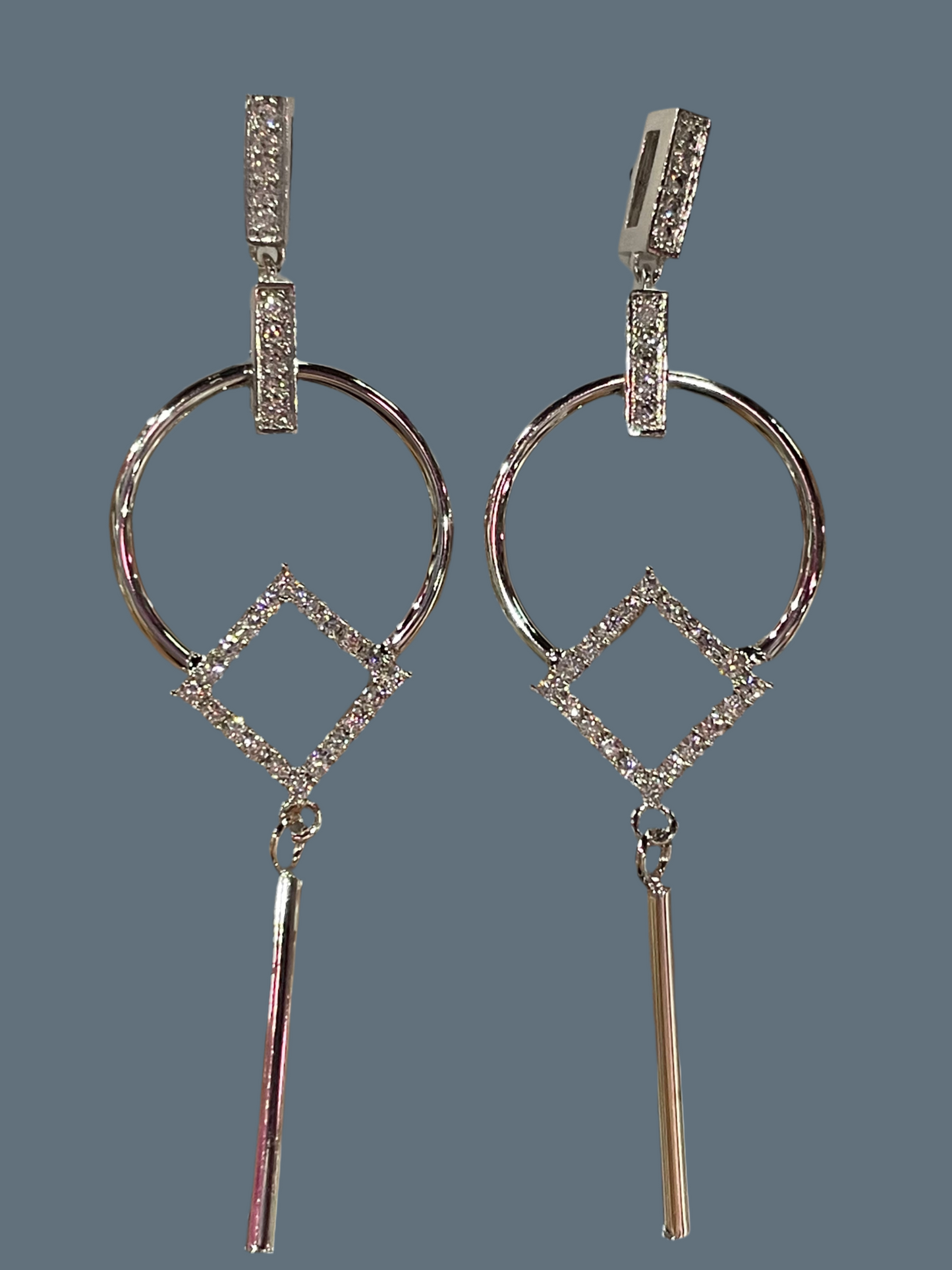 Aretes largos diseños - Bling Bling