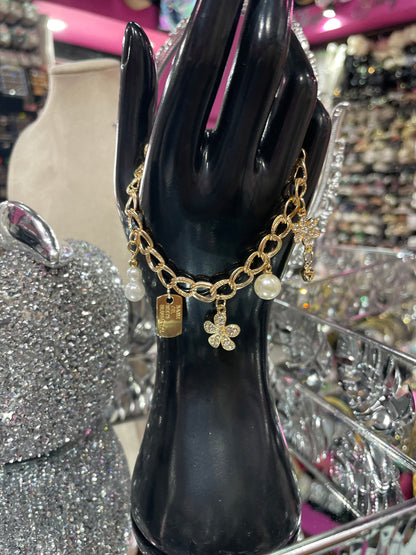 Pulsera con Dijes Colgantes - Bling Bling