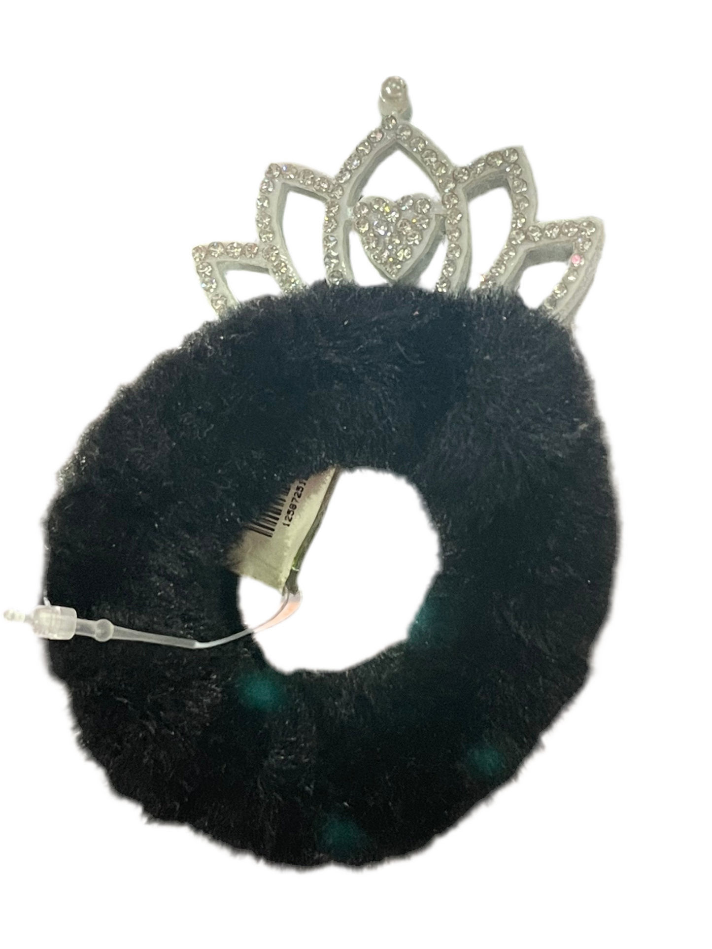 Dona para cabello de peluche con Corona - Bling Bling