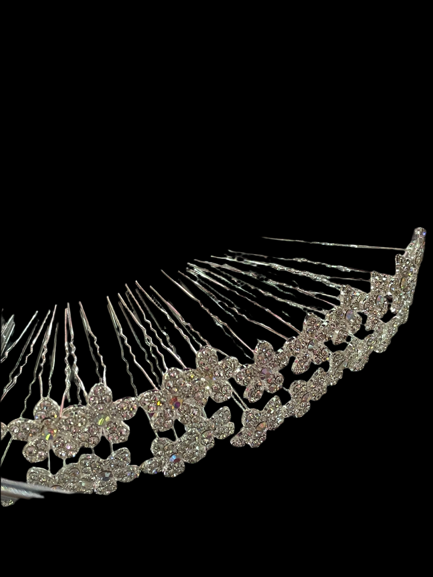 Horquillas decoradas flor