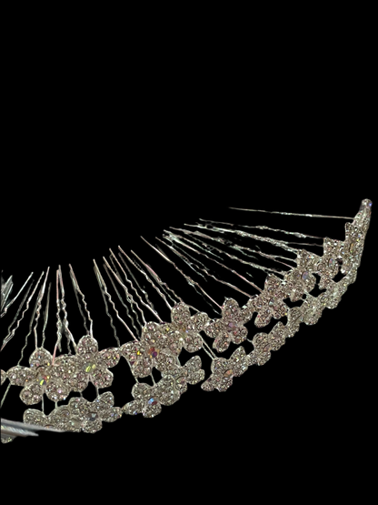 Horquillas decoradas flor