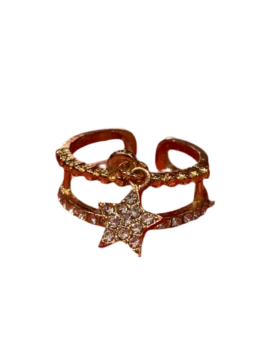 Anillo con Estrella Ajustable - Bling Bling
