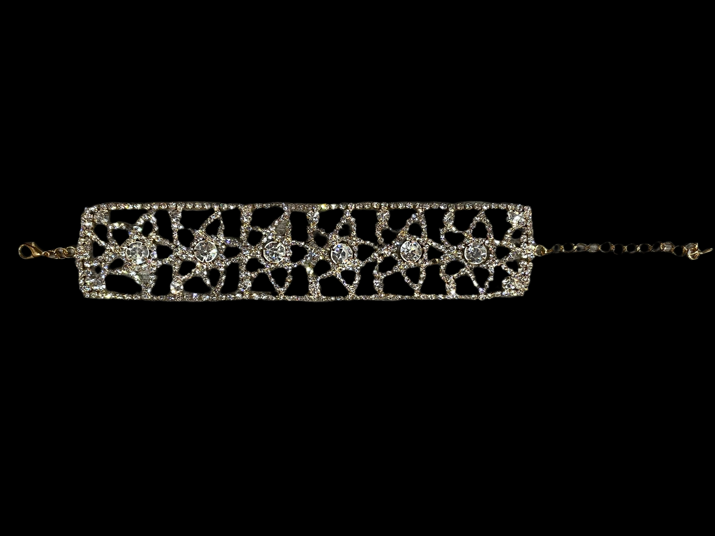 Pulsera para Fiesta en Dorado - Bling Bling