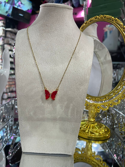 Collar Con dije de Mariposa - Bling Bling