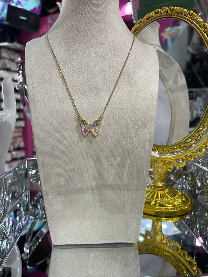 Collar Con dije de Mariposa - Bling Bling