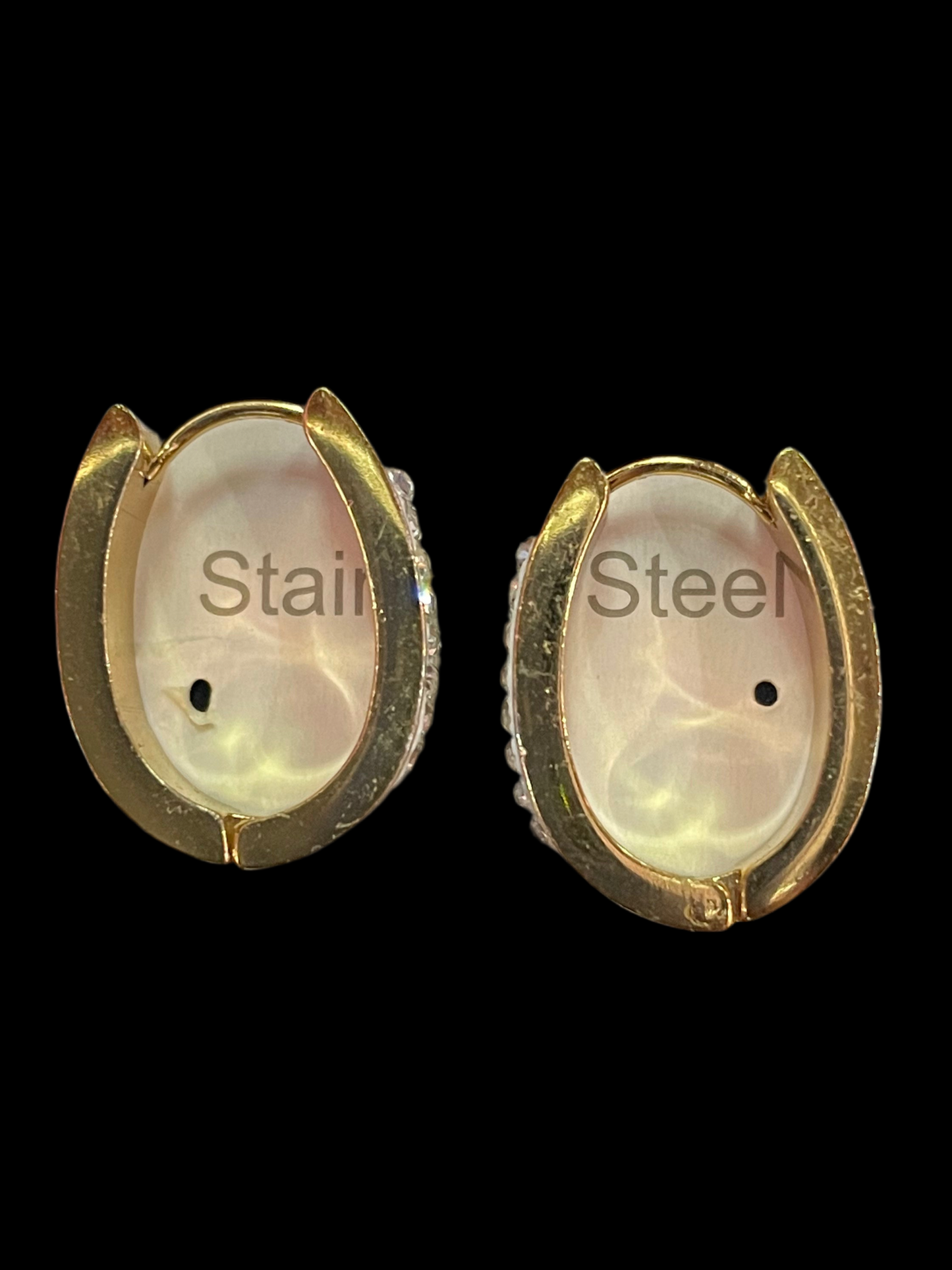 Arracada de acero inoxidable - Bling Bling