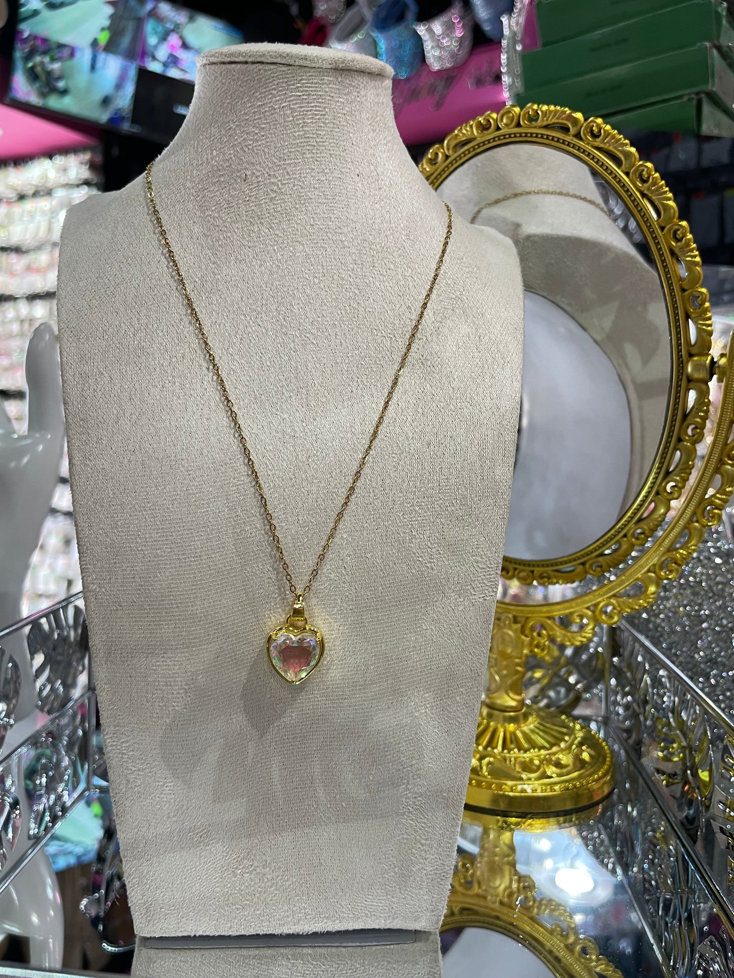 Collar con dije De Corazón - Bling Bling