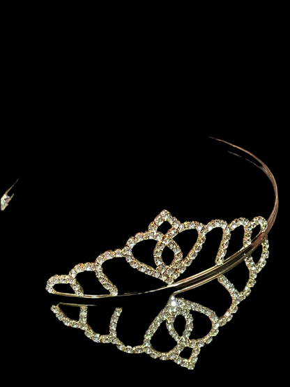 Tiara dorada princesa 316