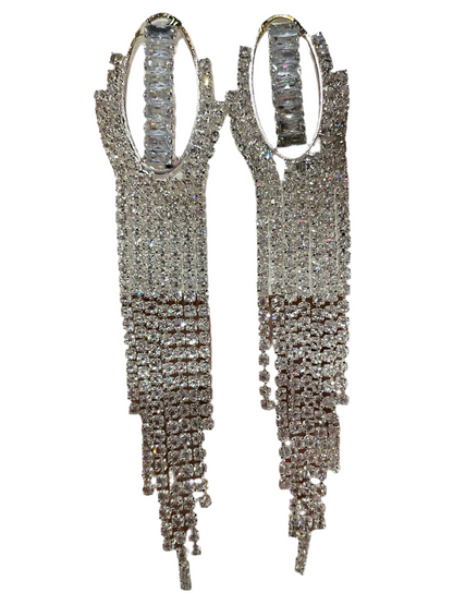 Aretes largos de fiesta - Bling Bling