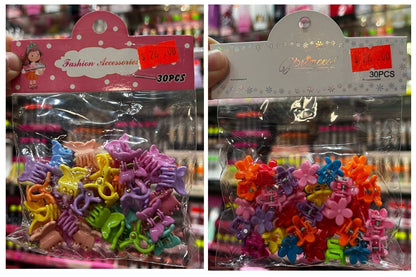 Set Grande de Mini Pinzas para Cabello