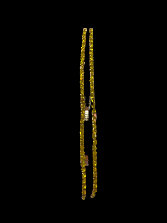 Pulsera doble tornasol