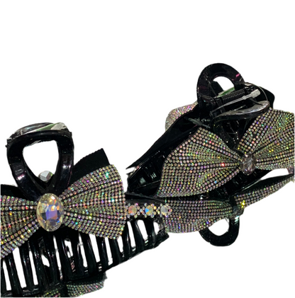 Pinza con Moño Diseños - Bling Bling