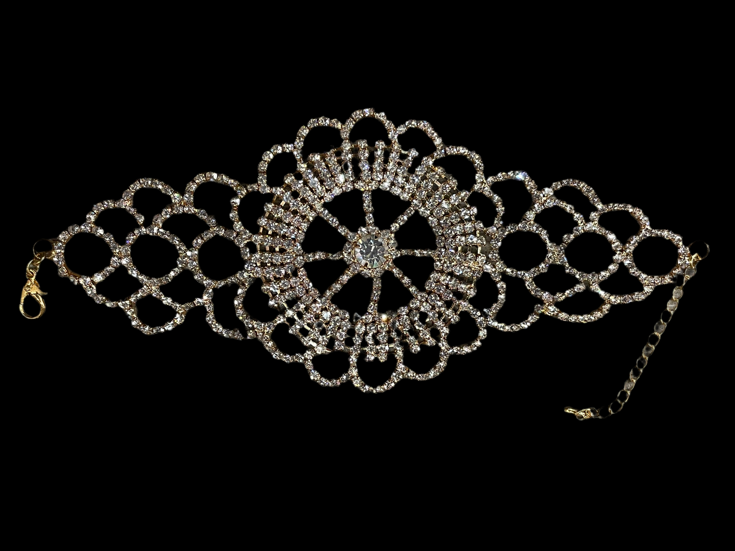 Pulsera para Fiesta en Dorado - Bling Bling