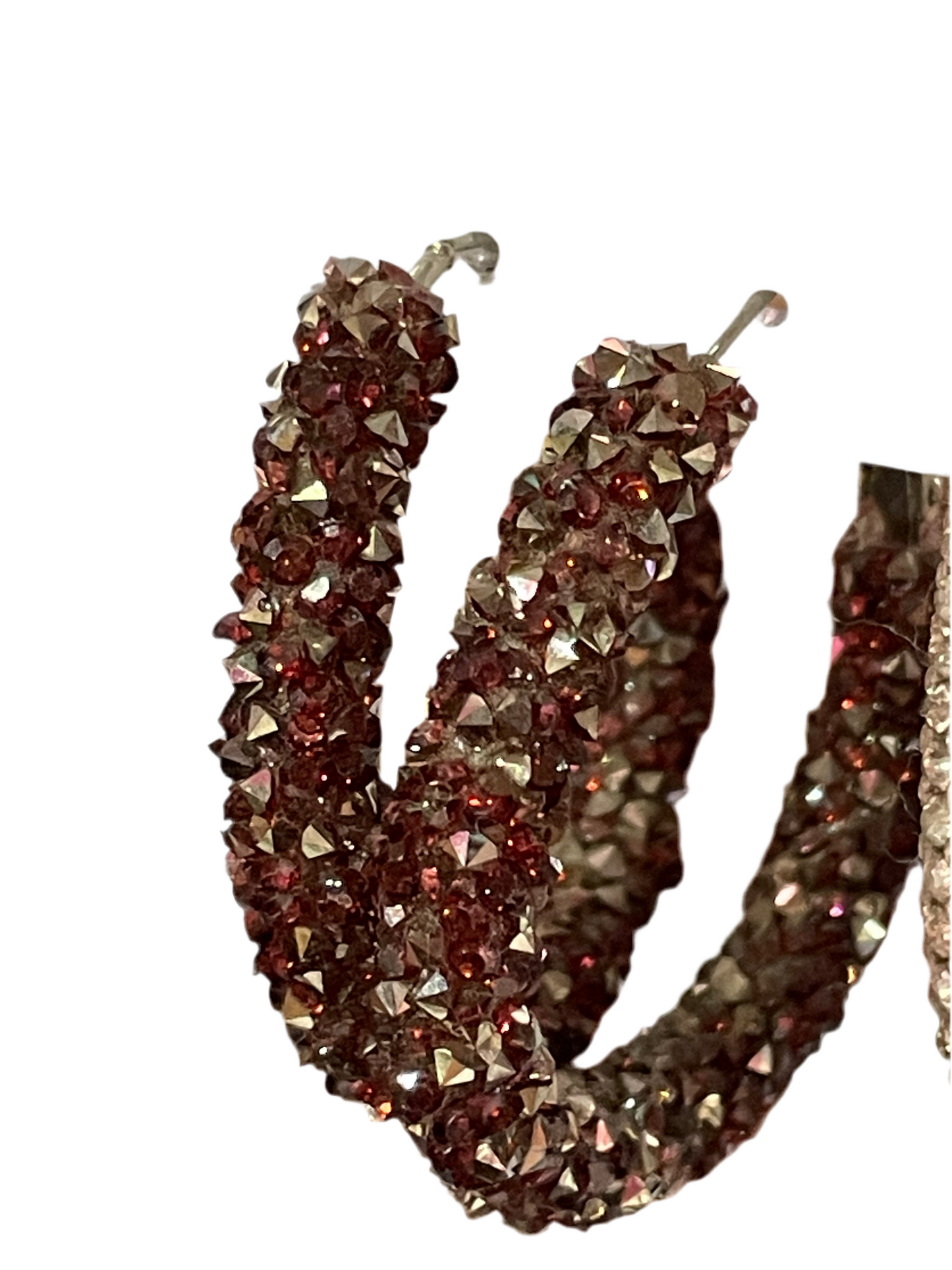 Arracada decorada- Bling Bling