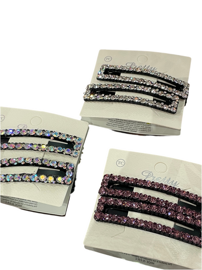 Clip decorado - Bling Bling