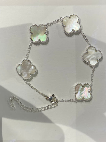 Pulsera tipo Van Cleef en Acero Inoxidable - Bling Bling