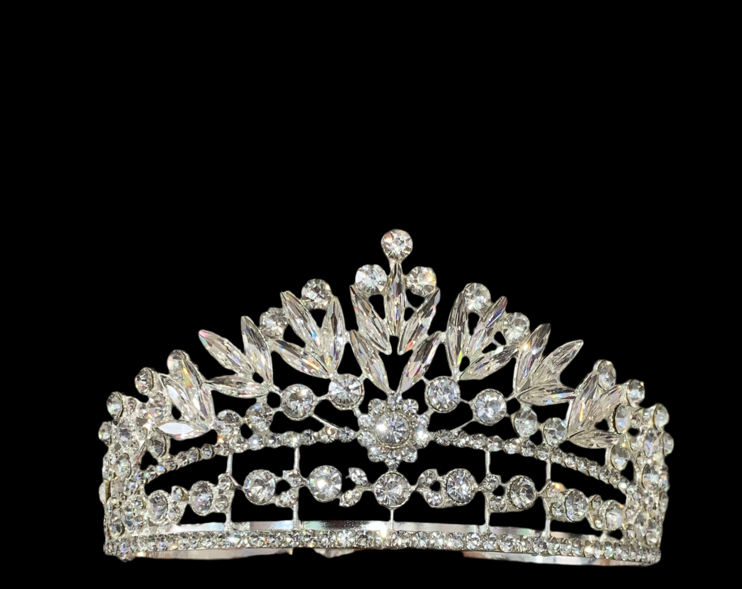 Corona princesa plateada -