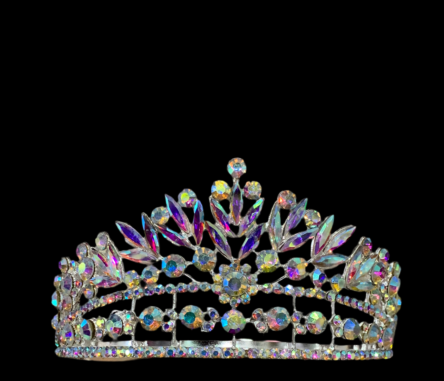 Corona princesa alta - bling bling