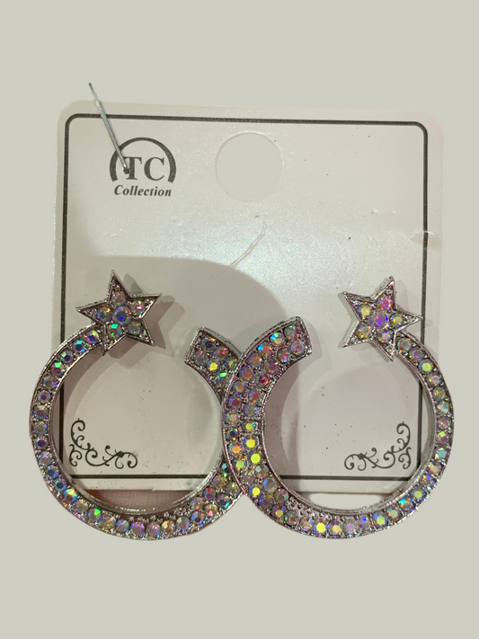 Arracadas estrella fgaz- Bling Bling