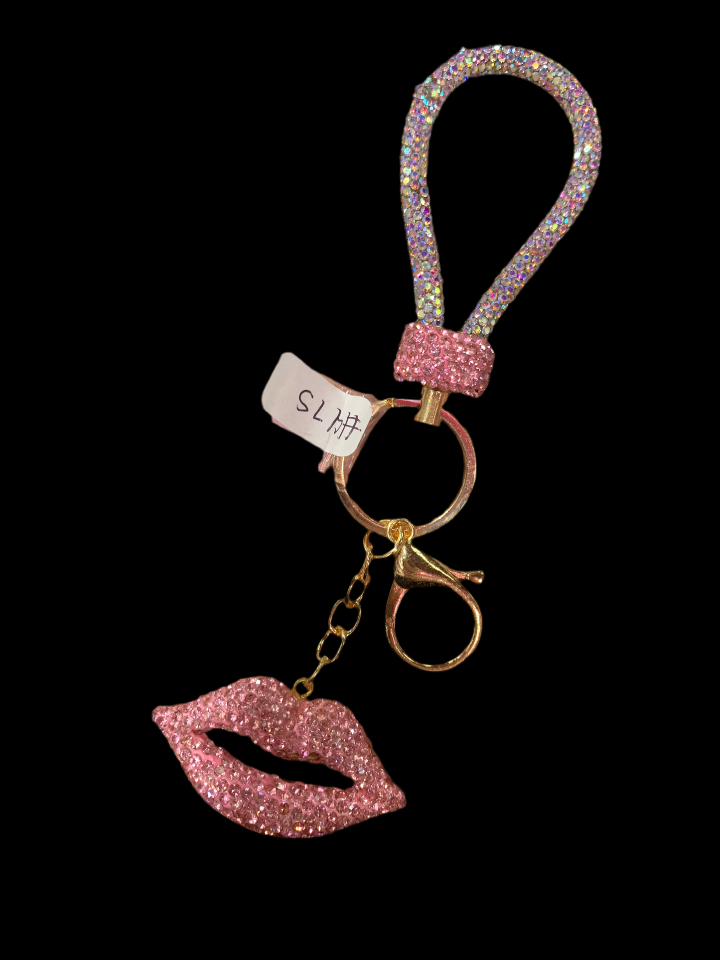 Llavero de beso -  cristal