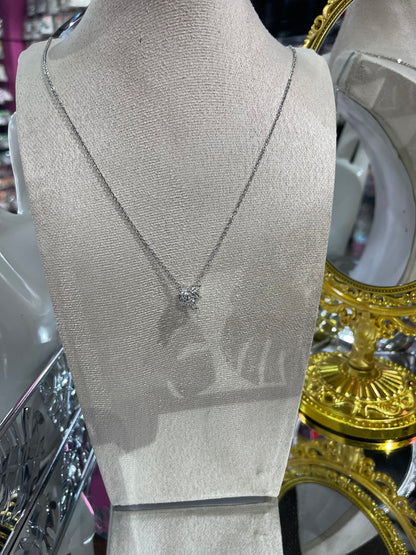 Collar de Zirconia con dije de Corona - Bling Bling