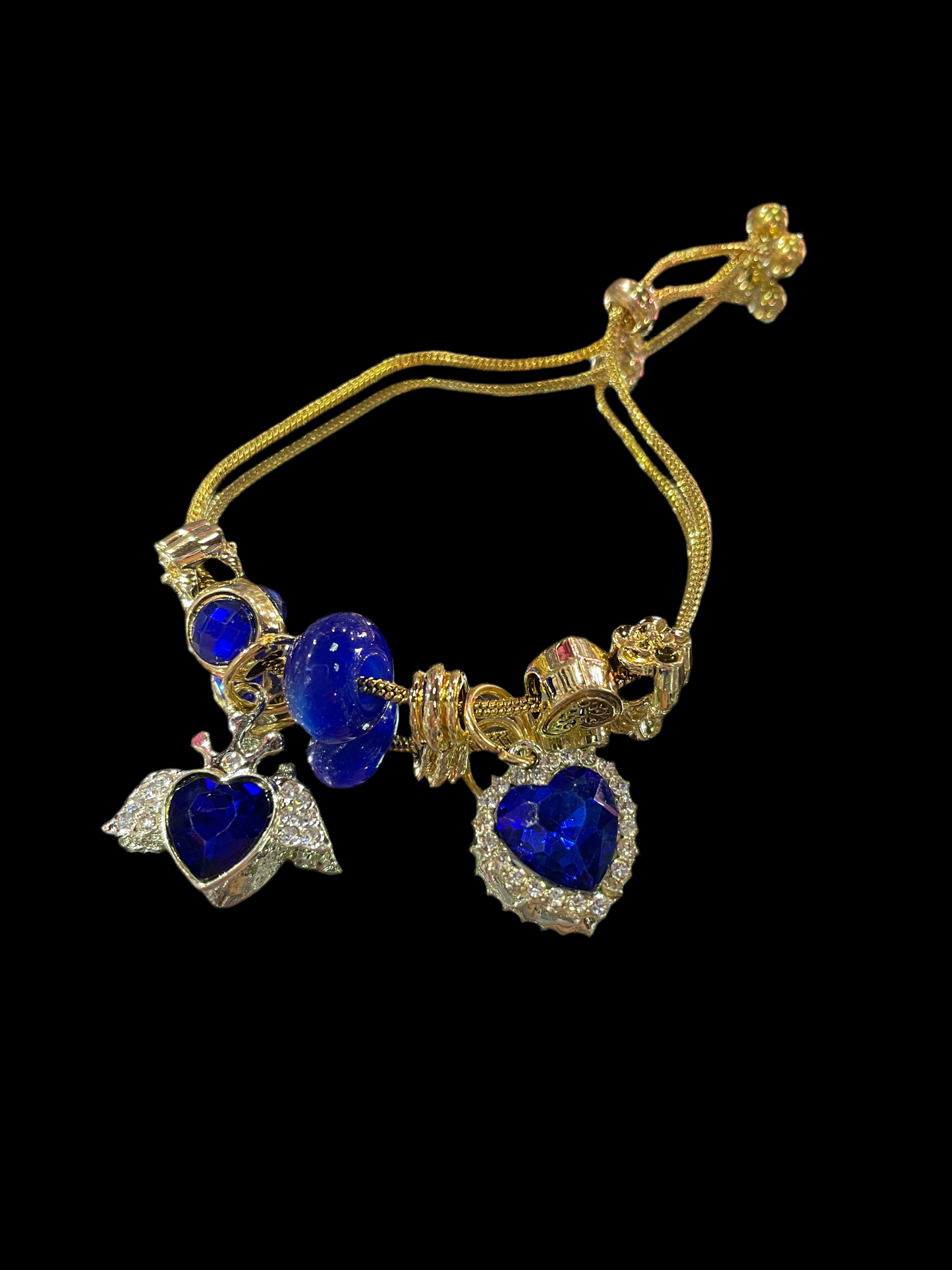 Pulsera ajustable dorada