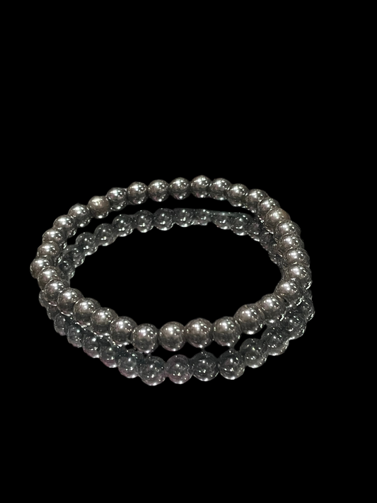 Pulsera perlas negras