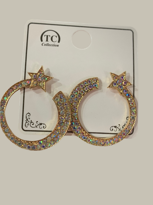 Aretes estrella fgaz - Bling Bling