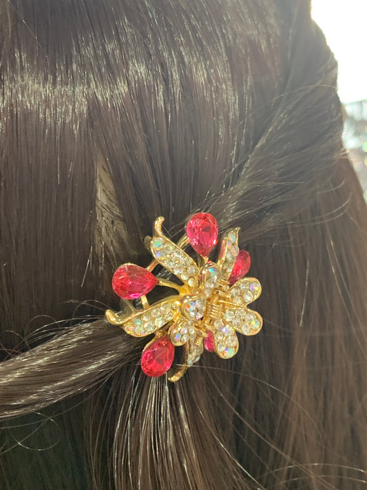 Pinza mini decorada - Bling Bling