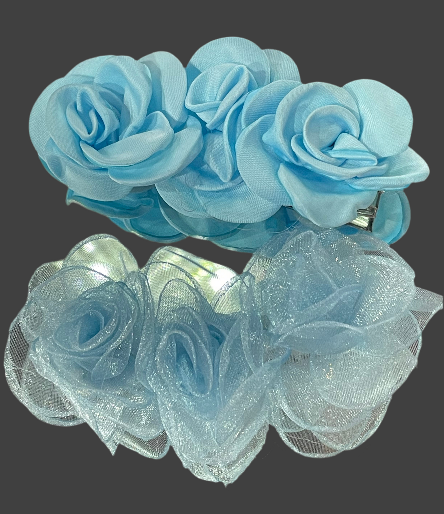 Pasador Con adorno de Flores - Bling Bling