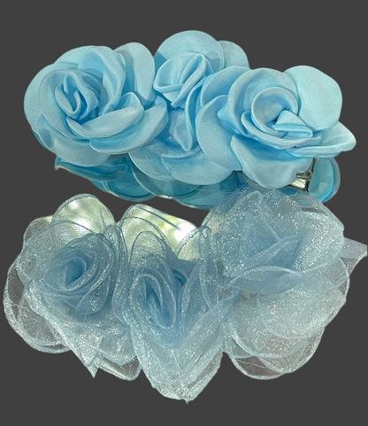 Pasador Con adorno de Flores - Bling Bling