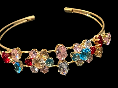 Pulsera con Zirconia de Colores - Bling Bling
