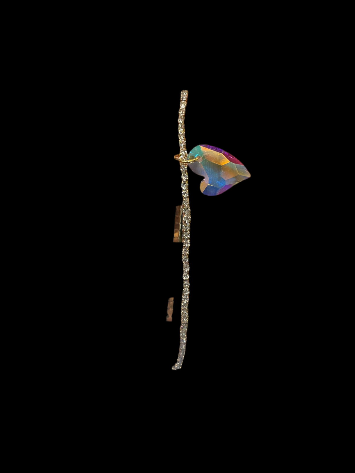 Pulsera dorada tornasol