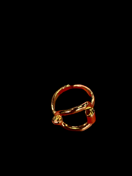 Anillo estilo ginebra - bling bling