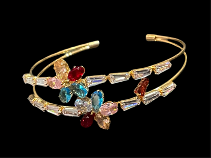 Pulsera con Zirconia de Colores - Bling Bling
