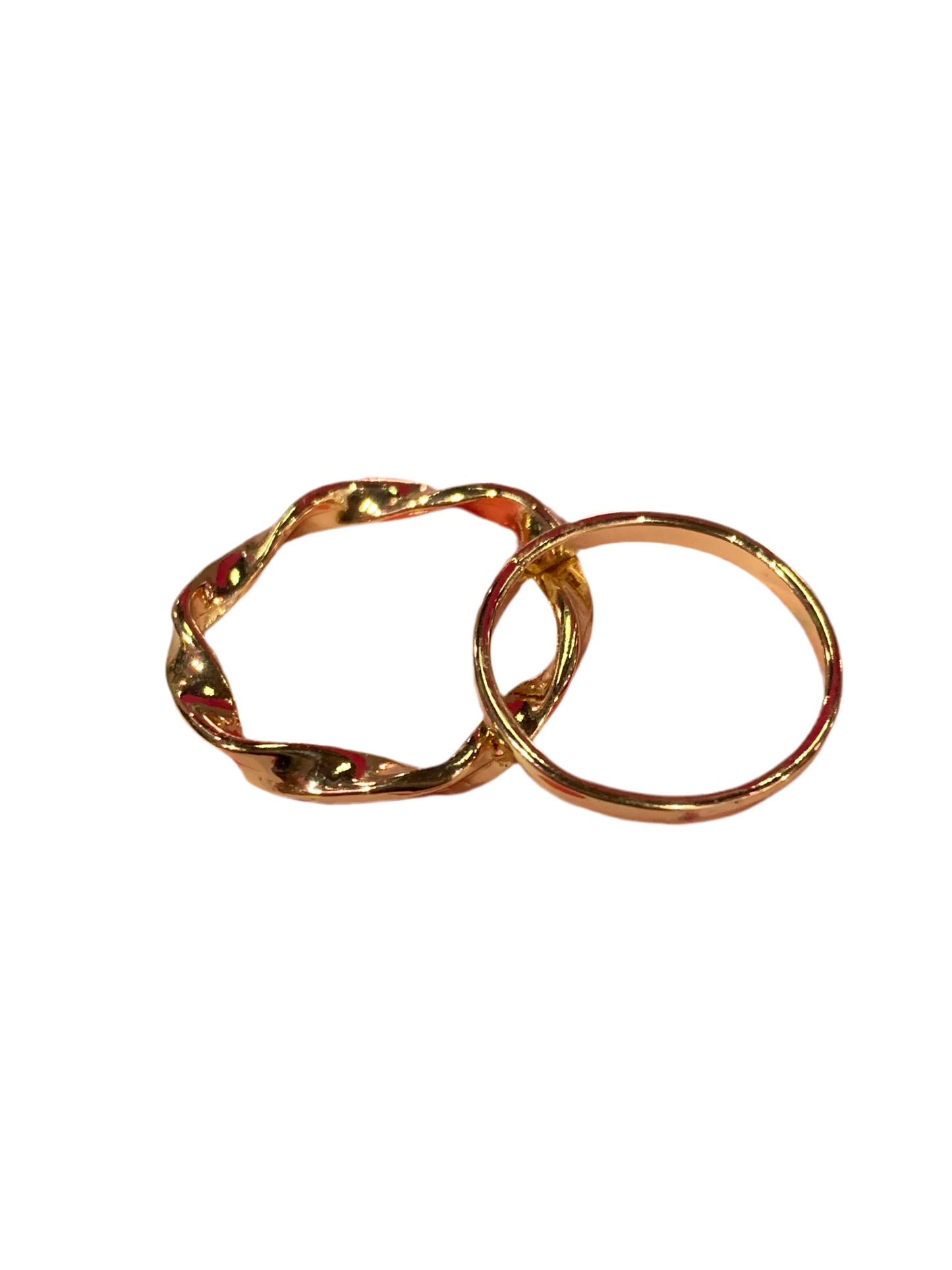 Anillo doble - bling bling