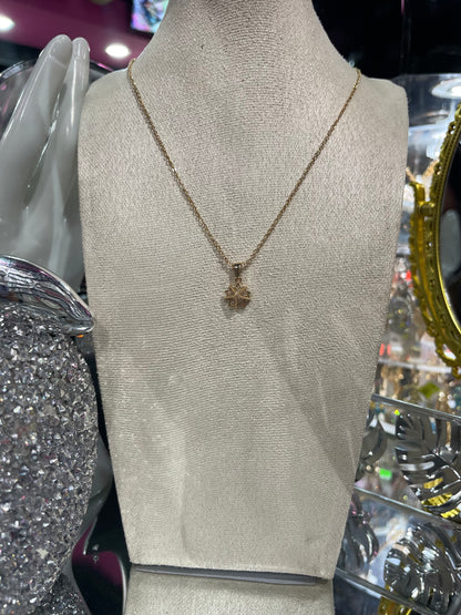 Collar de Zirconia con dije de Estrella - Bling Bling