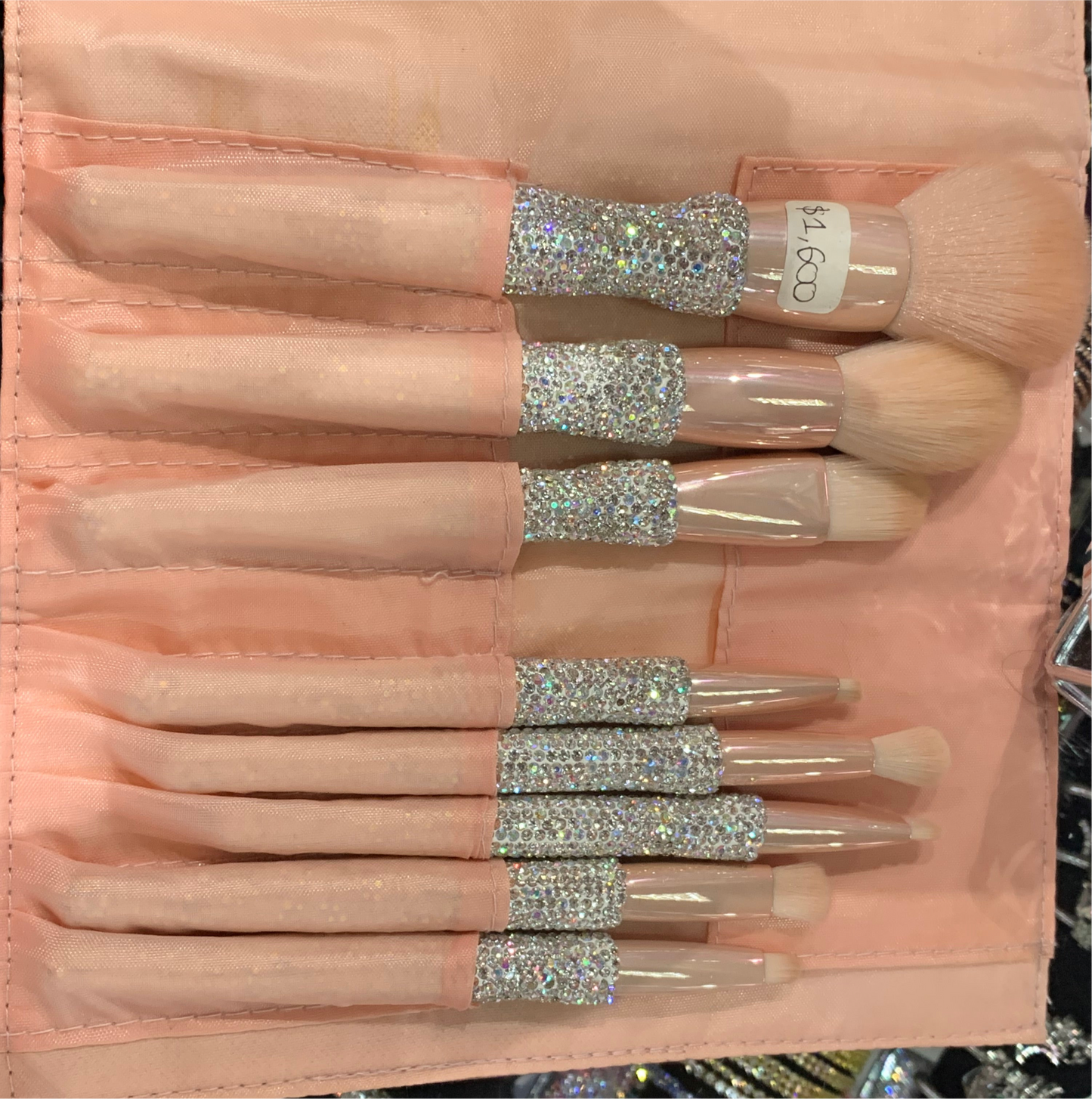 Set de Brochas de Maquillaje en Rosa - Bling Bling