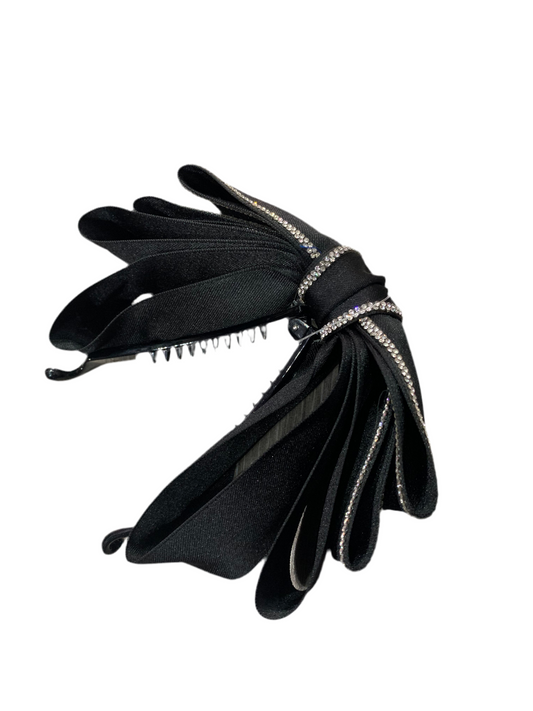 Pinza con moño - bling bling