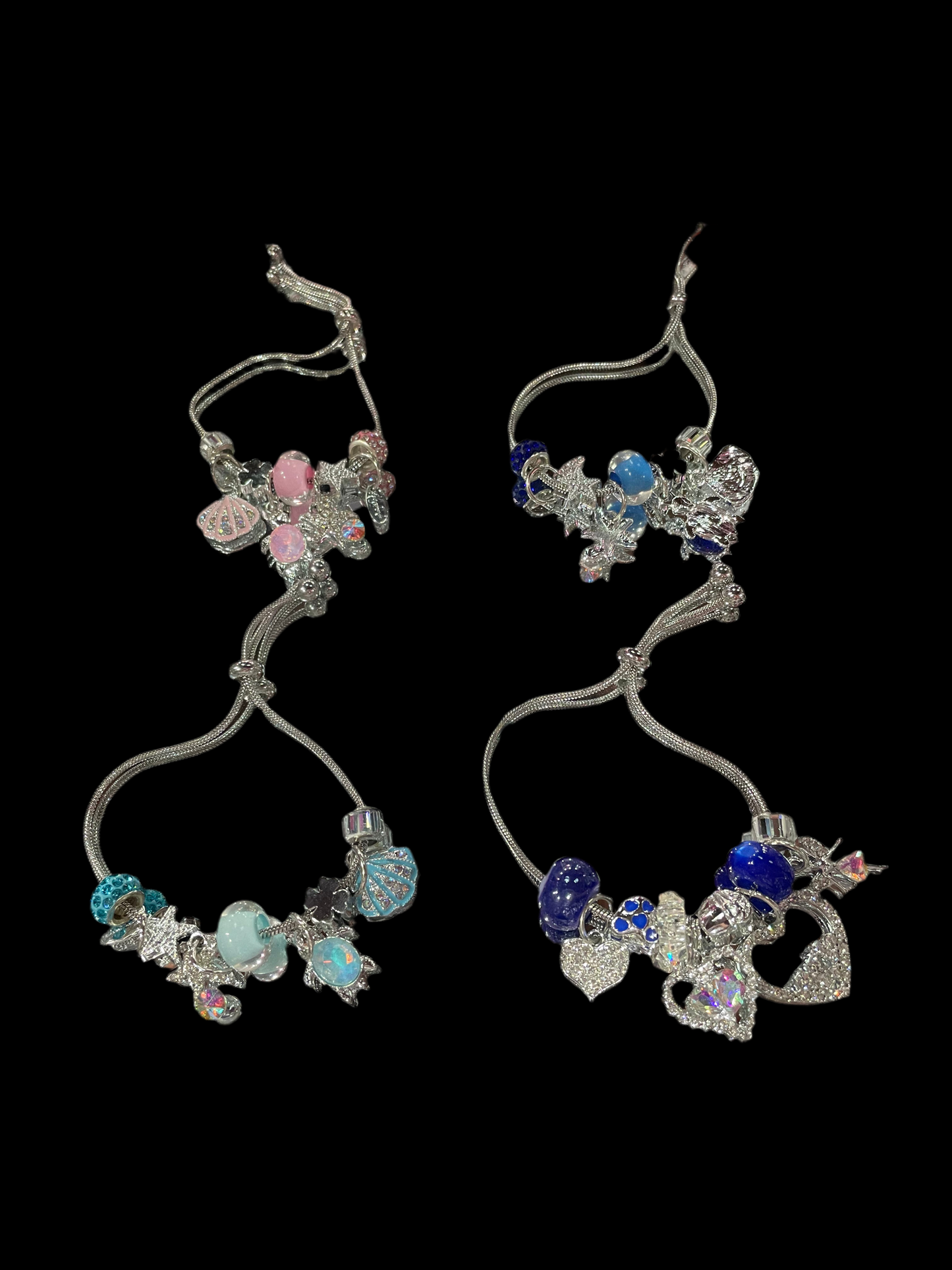 Pulsera ajustable plateada
