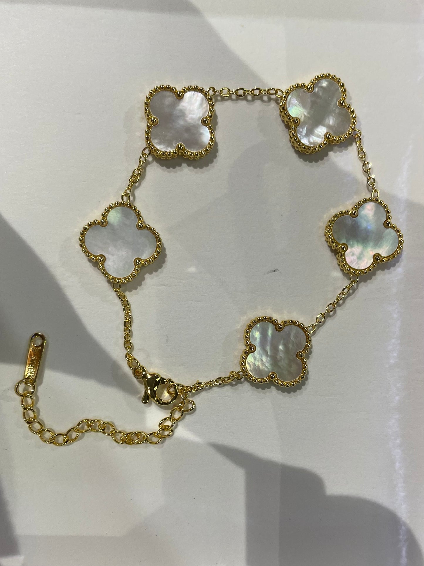 Pulsera tipo Van Cleef en Acero Inoxidable - Bling Bling